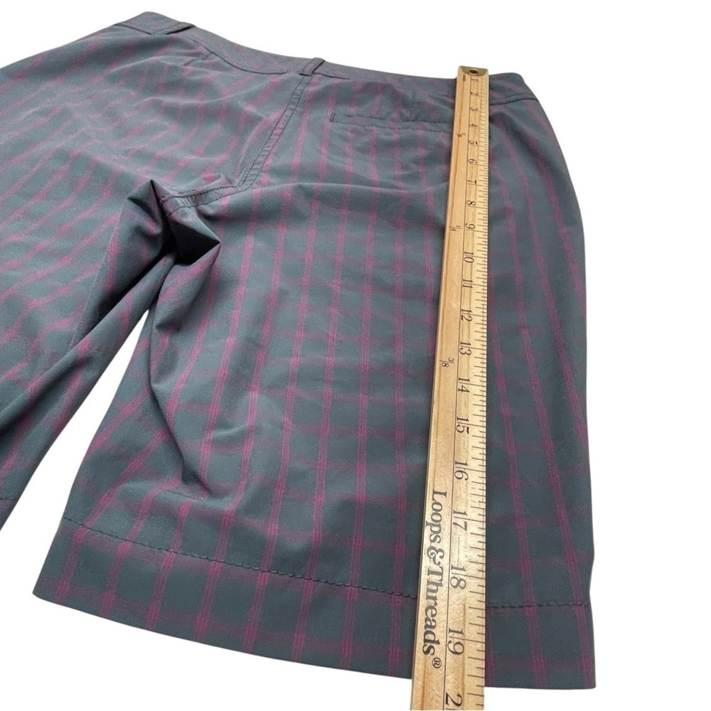 ANNIKA Cutter & Bucks Women's Plaid Shorts Size 6 Bermuda resort wear - Picture 6 of 10
